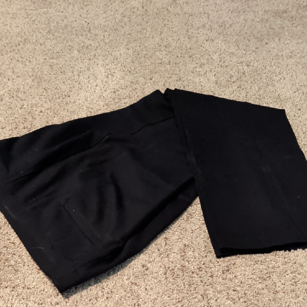 Talbots Black Boot Cut Pants